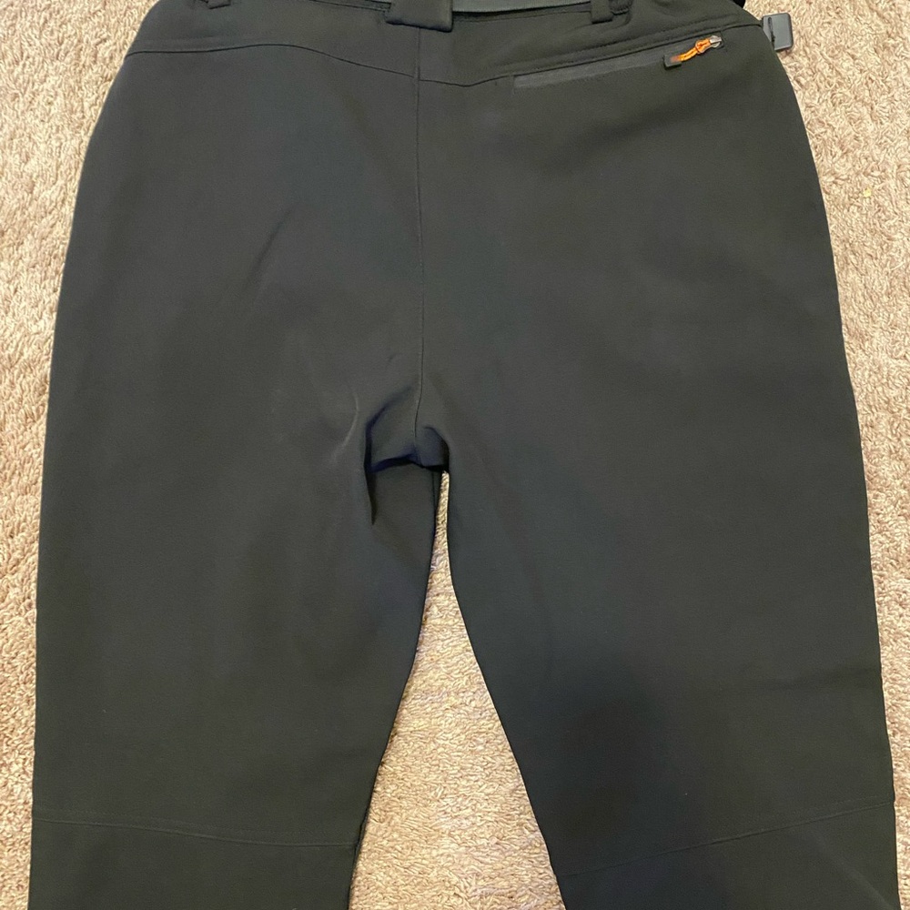 🛑SOLD🛑SOLD🛑WEI TEK TACTICAL/SKI Durable Black Cargo Pants w/Adjustable Waistband - Picture 13 of 15